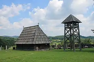 Wooden Church in village Pranjani from 1827