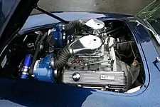 An FE with dual superchargers in a tribute to the 200 mph Cobra made famous by Bill Cosby