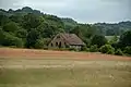 Abandoned house from the distance