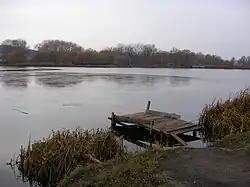 Stugna River in Vasylkiv.