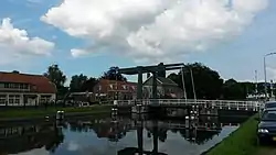 Drawbridge in Wilhelminadorp