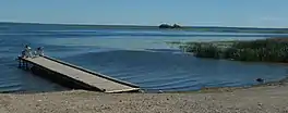 View of Sturgeon Lake with the southern shore