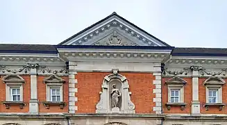 Science School (detail) by Henry L. G. Hill, 1904