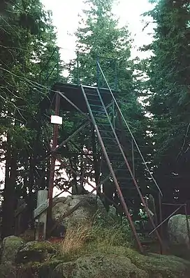 Aussichtsgerüst/-turm auf den Wolfsklippen