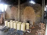 A wood fired pottery kiln in Hội An, Vietnam.