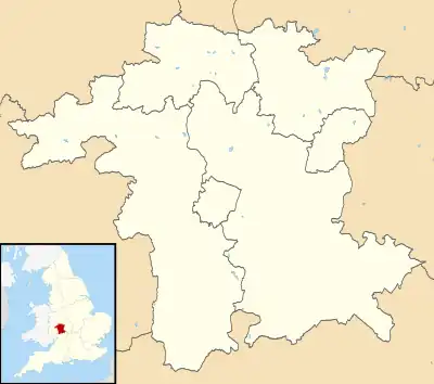 Maps of castles in England by county: L–W is located in Worcestershire