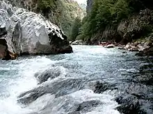 The Čepa Canyon on the Neretva