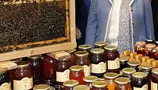 Honey jars in Pastrana