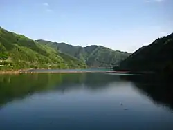 Yahagi Dam lake (lower reservoir)