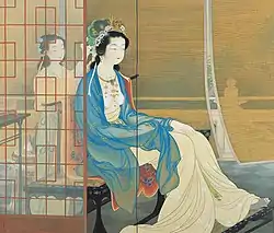 Yang Guifei, by Uemura Shoen, Shohaku Art Museum, Nara, Nara, Japan