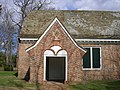 Yeocomico Church: south porch in unique in Virginia churches