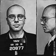 Logic mimicking the famous Frank Sinatra mugshot