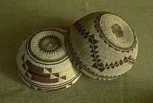 Yurok baskets from Redwood National Park area, California