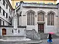 Chapel, fountain and so-called 'Helferei' building