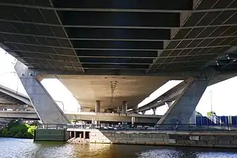 View from a Charles River tour boat