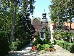 St. Joseph's wooden church from 1746.