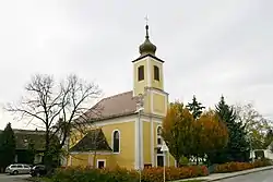 Catholic church in Zemendorf