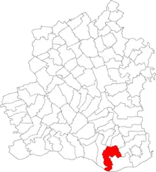 Location in Teleorman County