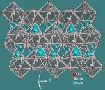 Crystal structure of zircon