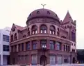 Front view of the The Barnum Museum, a collection of famous shownman and former mayor of Bridgeport