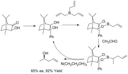 Roush Asymmetric Allylation-1