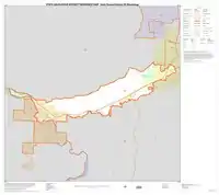 Map of the district