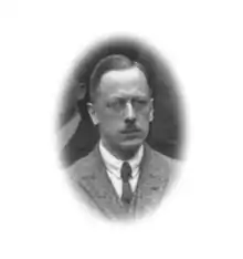 Image of Lindemann who got a Doctorate in psychology in 1922