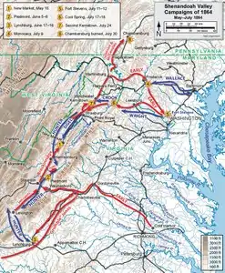 Shenandoah Valley operations, May–July 1864