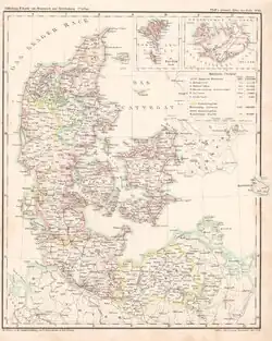 Territories that were part of the Kingdom of Denmark from 1814 to 1864